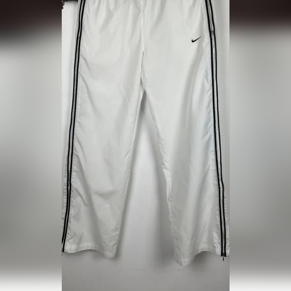 Nike White Sweatpants with Black Accents - Picture 4 of 4